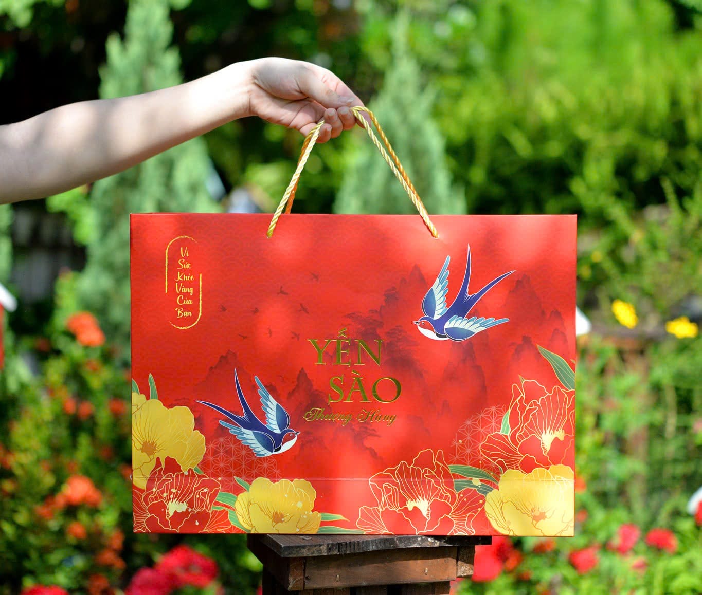 Hộp quà Yến biếu sếp